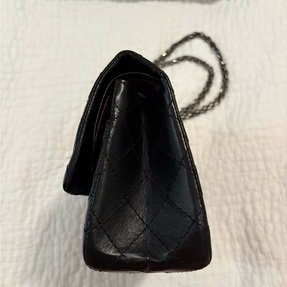 Chanel Reissue 225 Distressed Black RHW - Picture 7 of 14